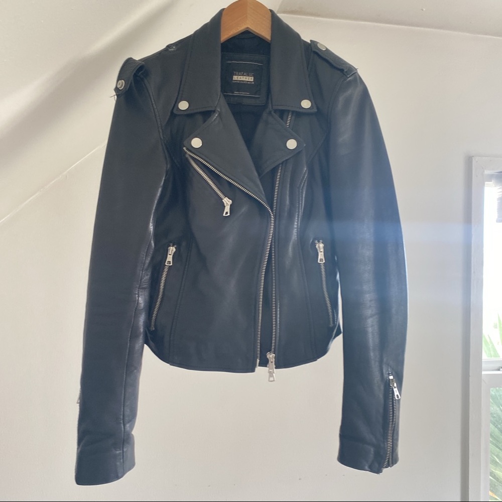 Genuine Leather Zara Moto Jacket